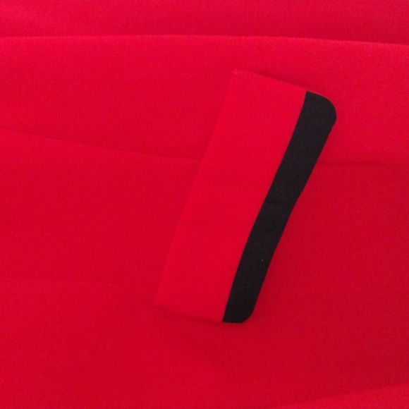 DANNY&NICOLE Blazer Women Size 14 Red - Picture 3 of 7